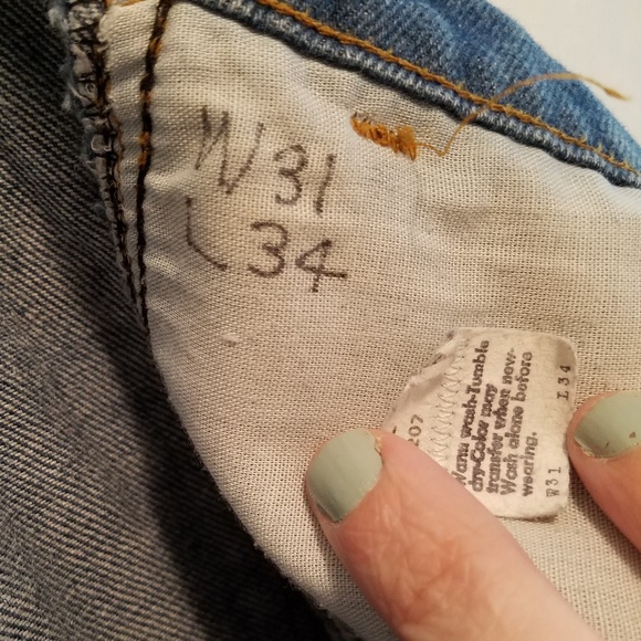 ❌SOLD❌ Vtg Levi's Orange Tab Movin' On Jeans 30 - Picture 8 of 8